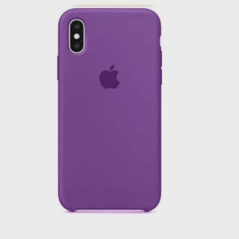 Capinha Case De Celular Silicone Iphone X E Xs Uva