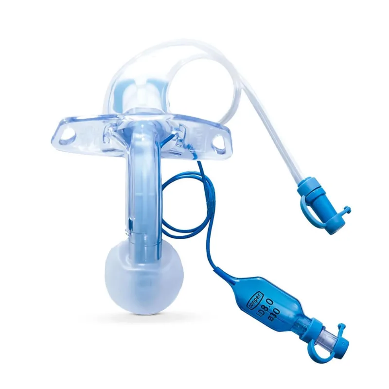 Cânula De Traqueostomia Com Aspiração Supra Cuff E Inner 7.5