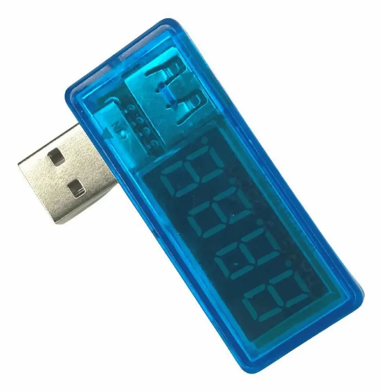 Medidor Teste Porta Usb Corrente Voltímetro Amperímetro