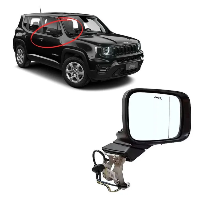 Retrovisor Direito Elétrico Jeep 15 A 21 735612597