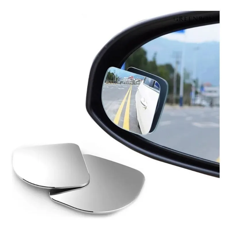Espelho Ponto Cego 360 Auxiliar Retrovisor Para Carro Moto