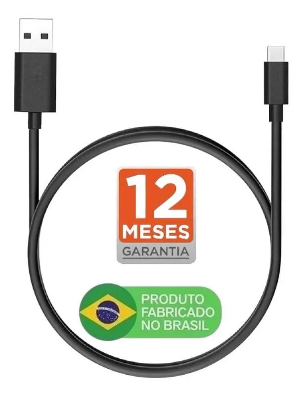 Plus Do Brasil Cabo Rápido Usb Tipo C 3a Para Samsung Motoro