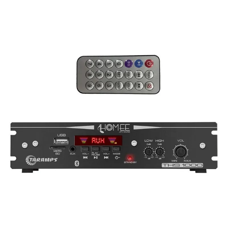 3x Receiver Taramps Ths1000 Bluetooth Aux E Usb Som Ambiente