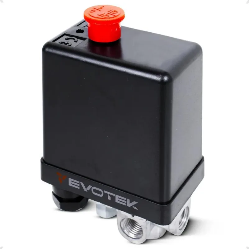 3x Pressostato Compressor Para Medir Baixa Pressão 4vias 80/