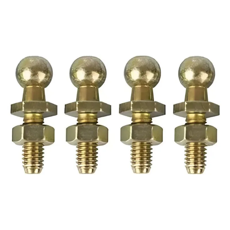 4 Peças Parafuso, Pino De Amortecedor Do Porta Malas Capô M6