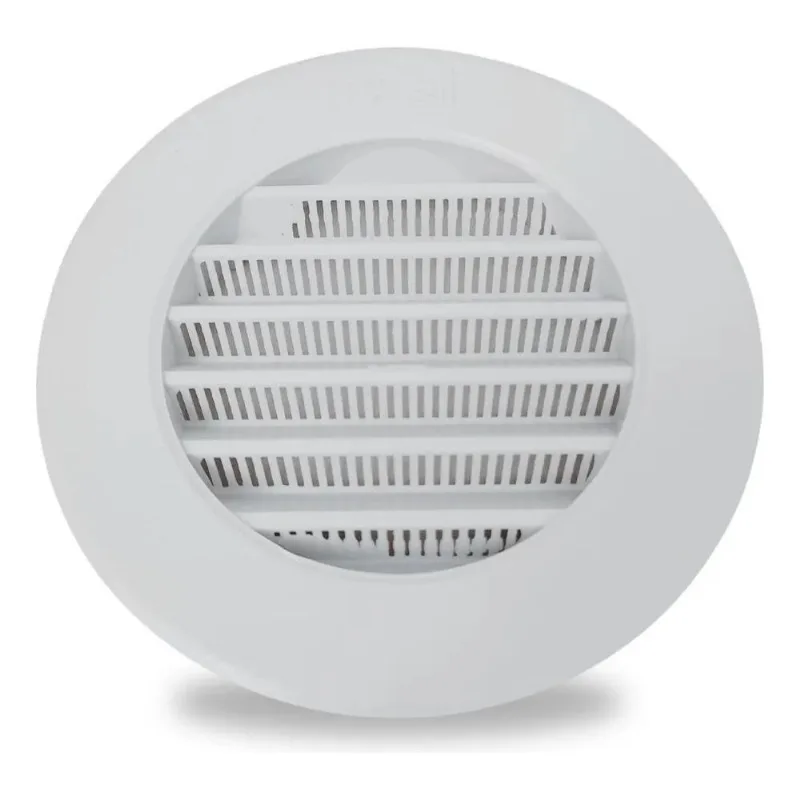 3x Grelha Acabamento Exaustor Coifa Ventilação 100mm C/tela