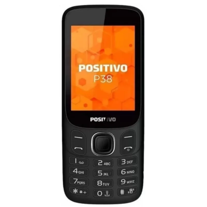 Aparelho Celular P38 Positivo Rádio fm e Bluetooth