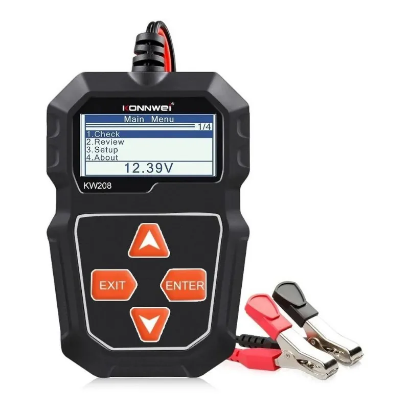 Testador De Baterias Medidor Carga Teste Completo Bateria