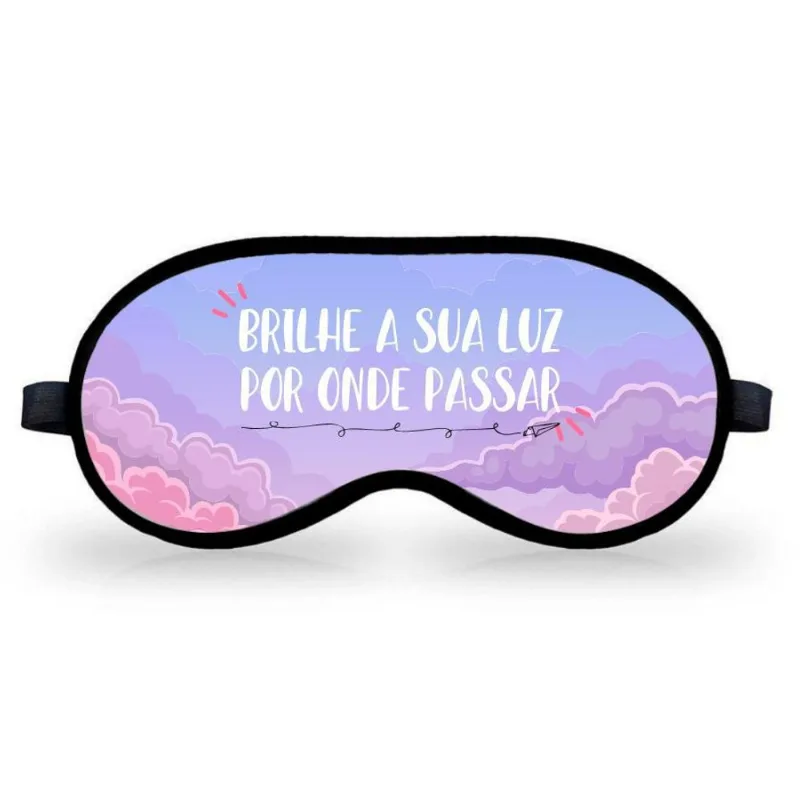 Mascara Para Dormir Tapa Olhos Brilhe Por Onde Passar