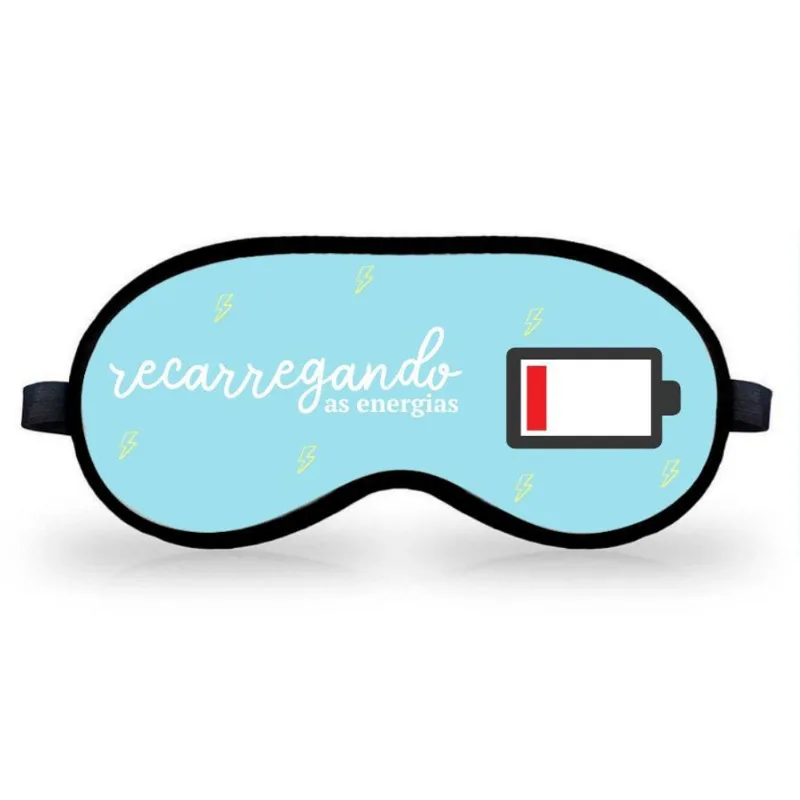 Mascara Para Dormir Tapa Olhos Recarrecando As Energias