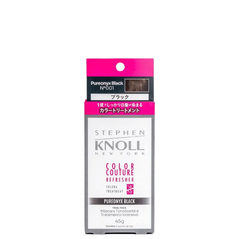Stephen Knoll Color Couture Refresher Pureonyz Black - Máscara Tonalizante 3x15g