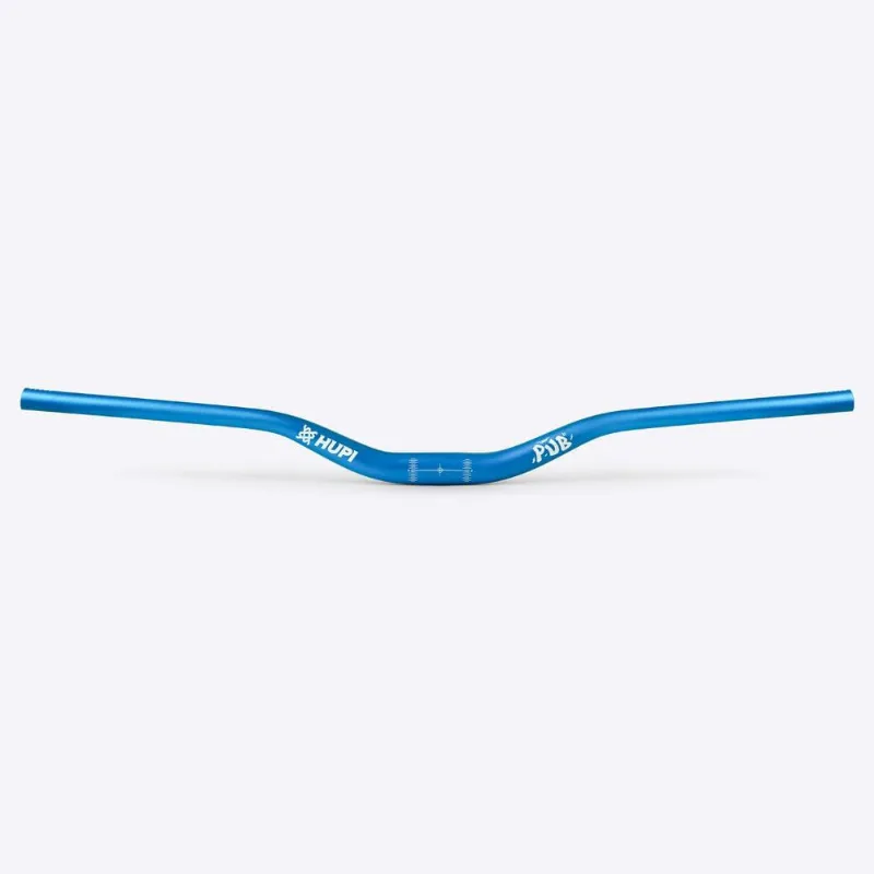 Guidão hupi pub Rise 40 31,8mm x 800mm - Azul