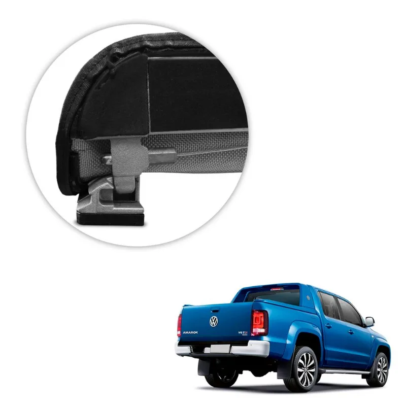 Capota Maritima Amarok Extreme 2017 a 2025 Trek Alumínio Slim Eco - Flash Cover