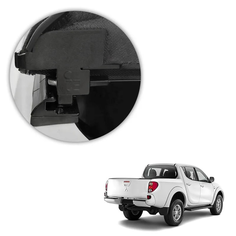 Capota Marítima L200 Triton 2008 a 2018 Caçamba Curva Flash All Black - Flash Cover