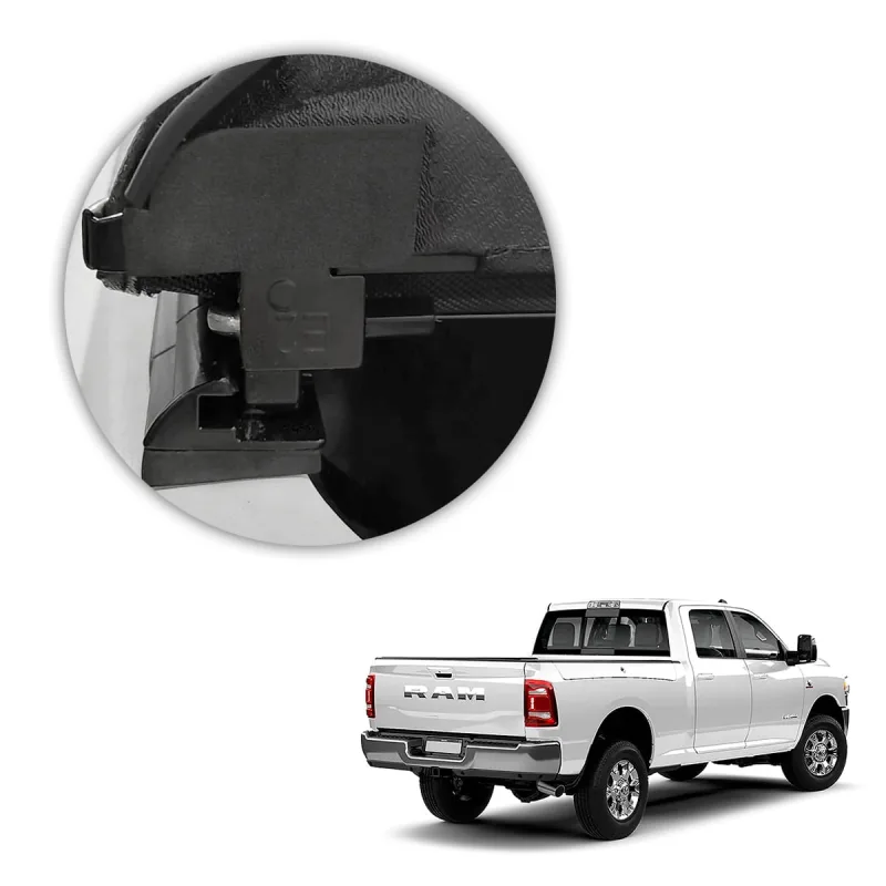 Capota Marítima Dodge Ram 2500 3500 2016 a 2025 Com Baú Flash All Black - Flash Cover