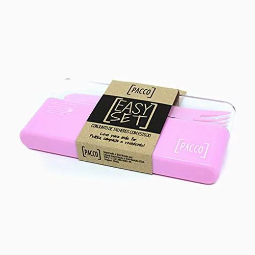 Jogo Talher Rosa Pacco - PACCO