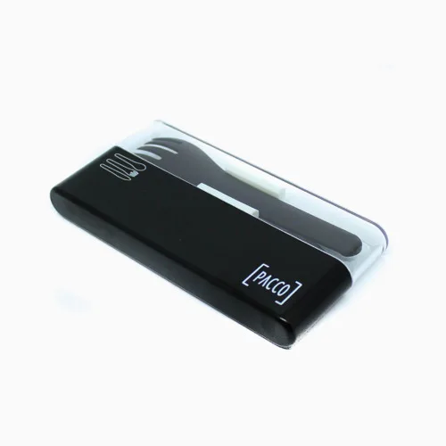 Conjunto De Talher Preto Pacco - PACCO