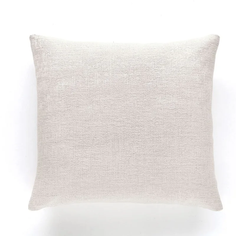 Almofada Bouclé 45x45cm Marfim Hedrons