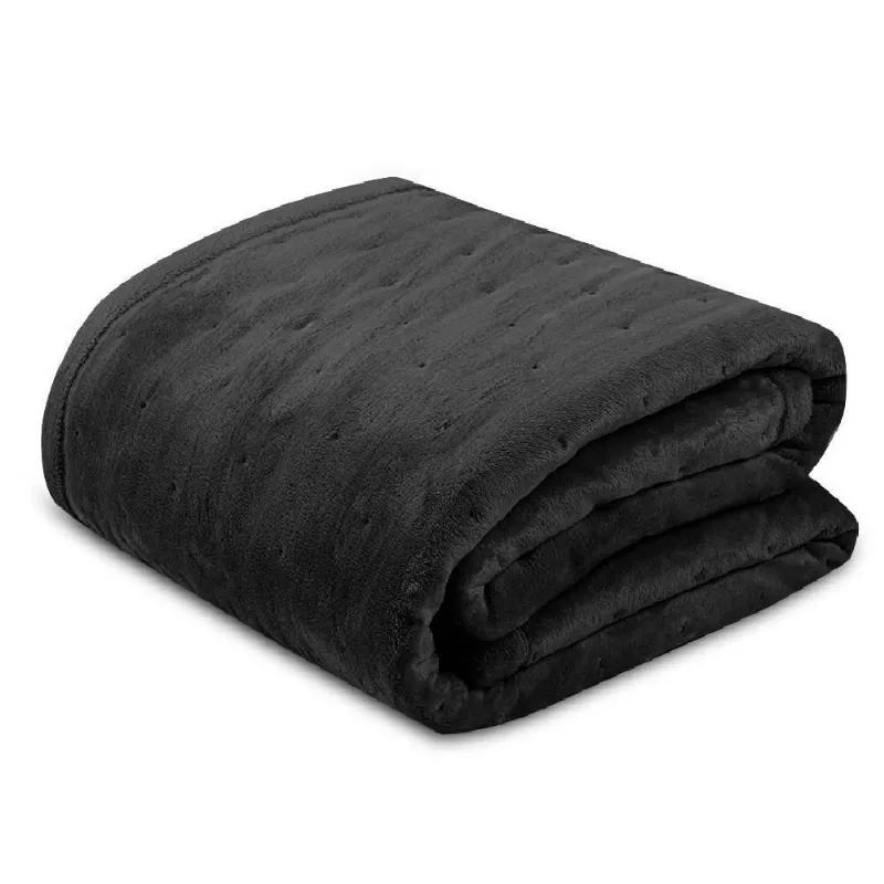 Edredom Casal 100% Poliéster Siena Ultraplush Havan Casa - Onix