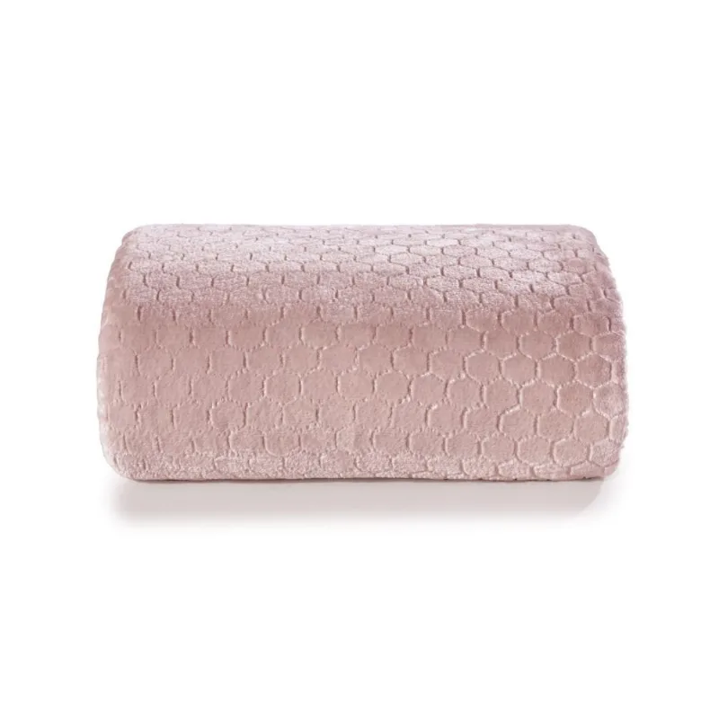 Cobertor Spa Casal 220x230cm Rosa Tule Hedrons - Hedrons
