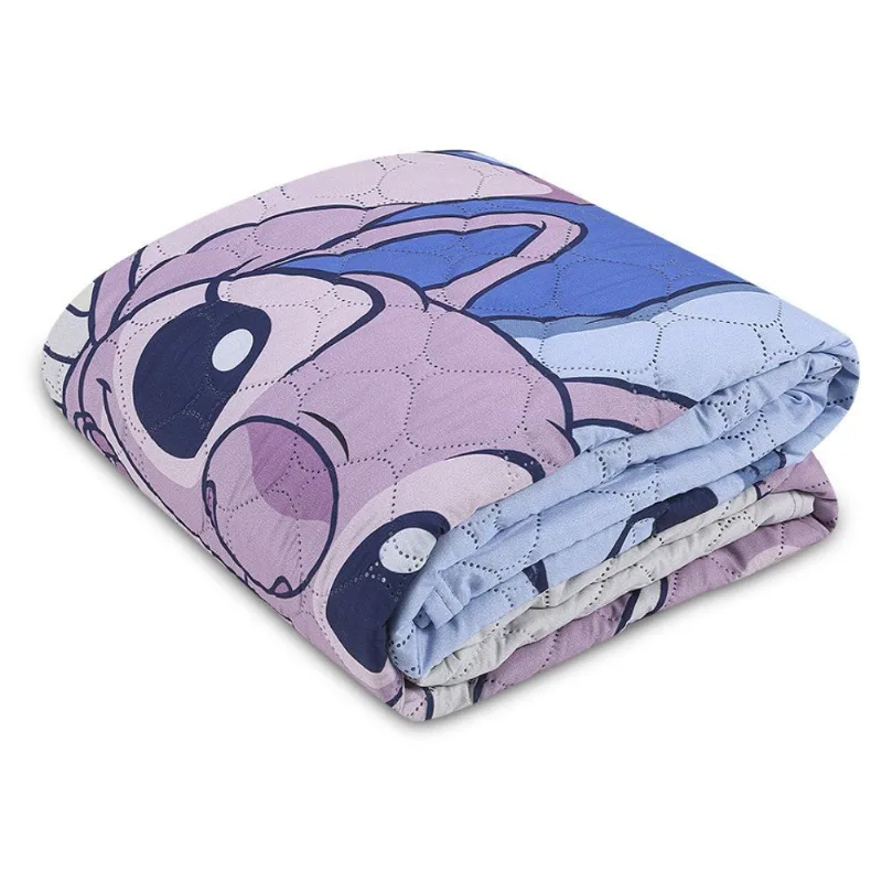 Cobre Leito Solteiro Infantil Disney Hedrons 1 Pç - Stitch Tropical - Hedrons