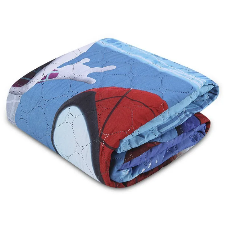 Cobre Leito Solteiro Infantil Disney Hedrons 1 Pç - Spidey Fofo - Hedrons