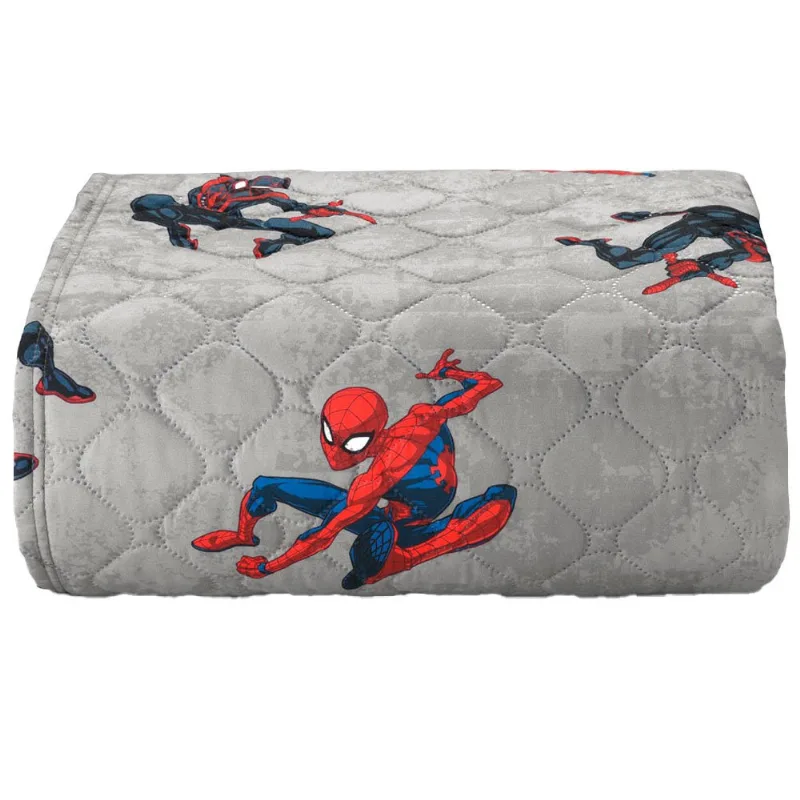 Colcha Solteiro Hedrons Spider Black (MP) - Hedrons