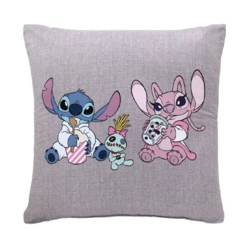 Almofada Decorativa Dupla Face 43X43 cm Disney Hedrons - Stitch Xepa