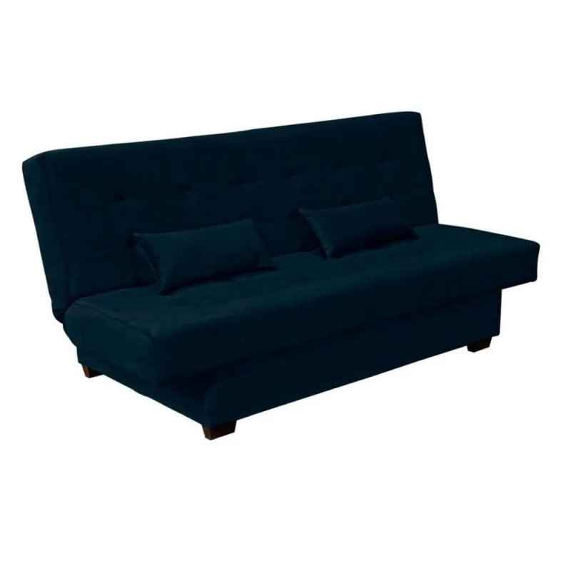 Sofá Cama Matriz 186Cm Laila 257 Azul - Matrix - Móveis