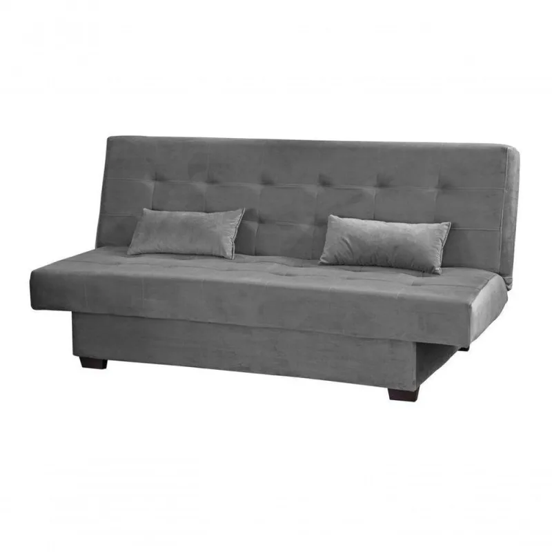 Sofá Cama Casal 3 Lugares Laila Veludo - Matrix