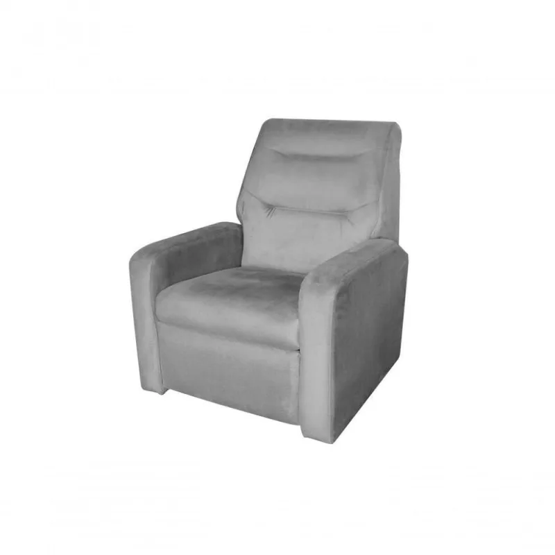 Poltrona Do Papai Reclinável Classic Cinza Light - Matrix