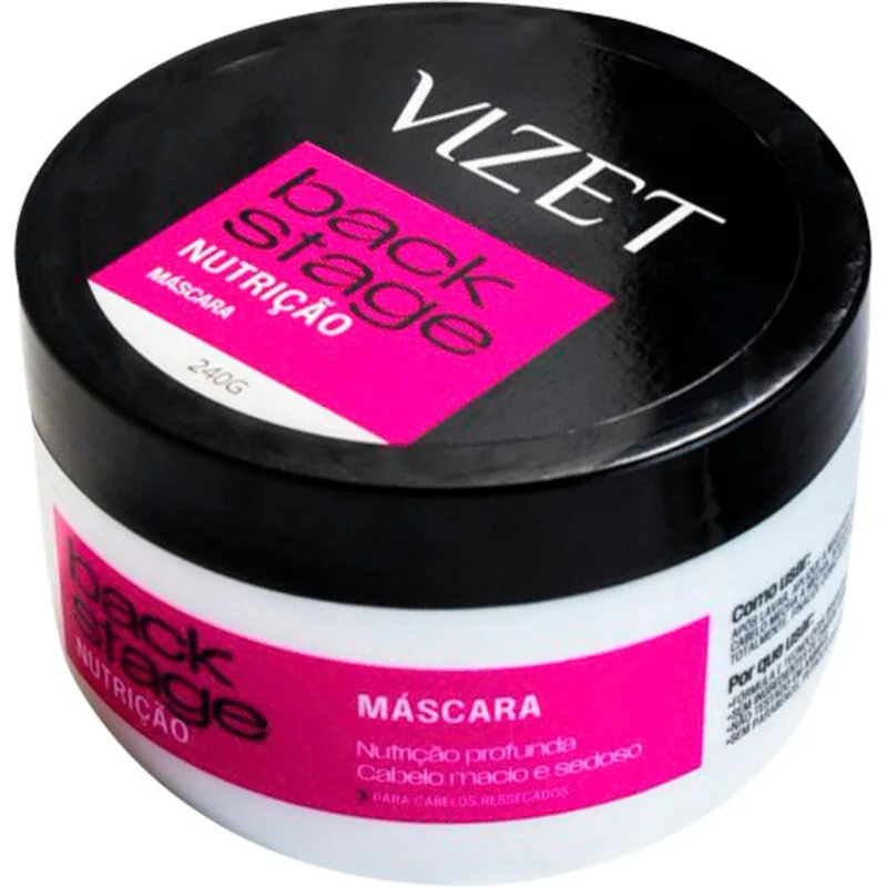 Máscara de Tratamento Vizet Backstage 240g