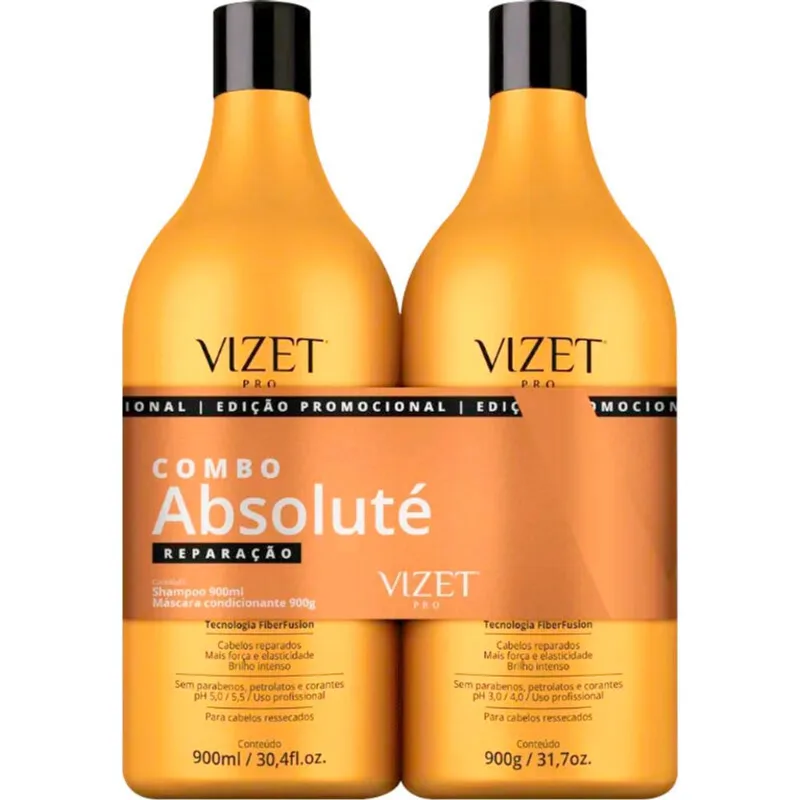 Kit Vizet Shampoo + Condicionador Absoluté