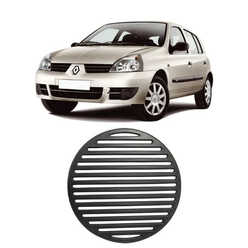 Tela Grade Auto Falante Clio Sedan Hatch Cinza Escuro
