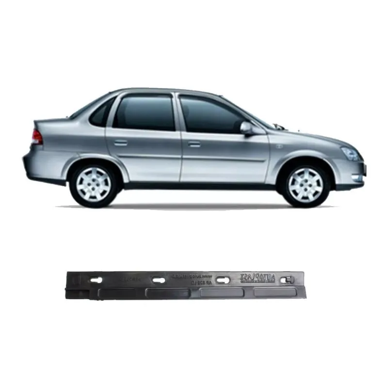 Suporte Guia do Parachoque Traseiro Direito Corsa Sedan Classic 2010 e 2012