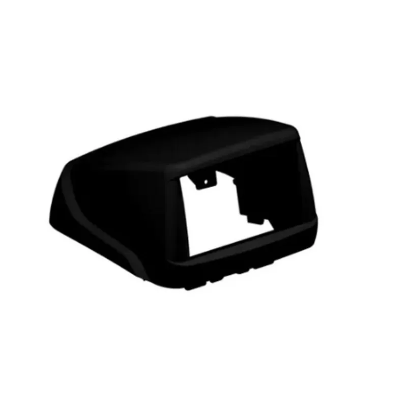 Moldura Som Mp5 Dvd 2 Din Fiat Doblo 2000/... Preto