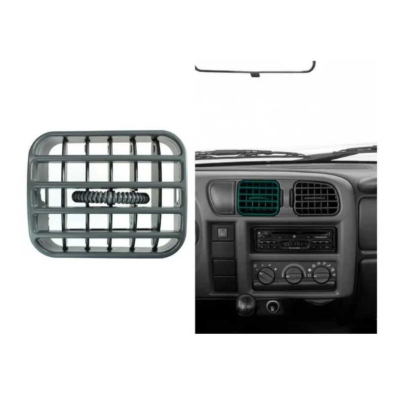 Difusor De Ar S10 Blazer 01 A 11 Cinza Central Le Ap1029