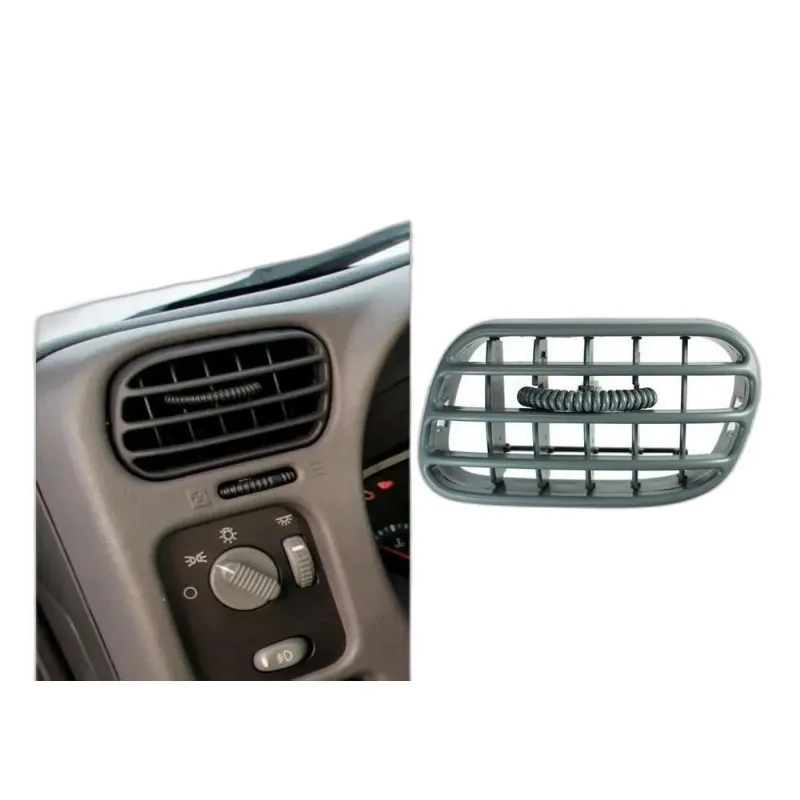 Difusor De Ar S10 Blazer 01 A 11 Cinza Lateral Le Ap1031