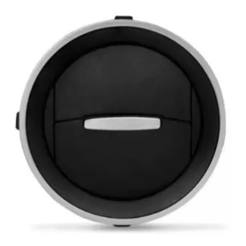 Difusor Saida Ar Gol Voyage G4 G5 G6 Botão E Aro Prata - Ap1310