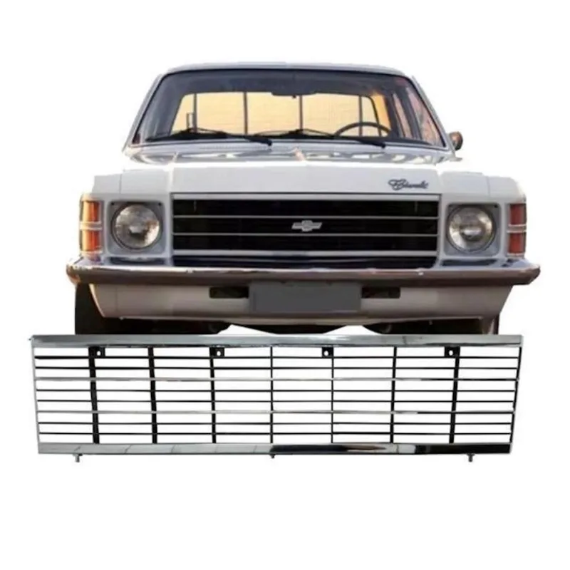 Grade Frontal Do Radiador Opala E Caravan 1975 Até 1979