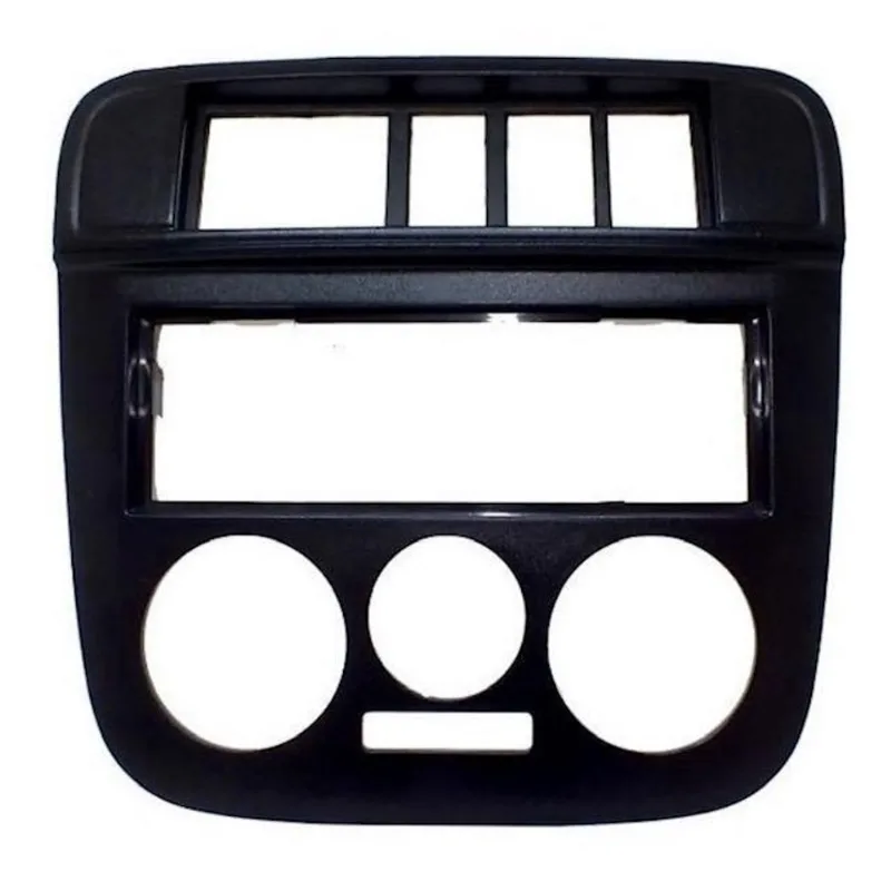 Moldura Painel Central Radio Gol Parati G4 4 Portas Preto