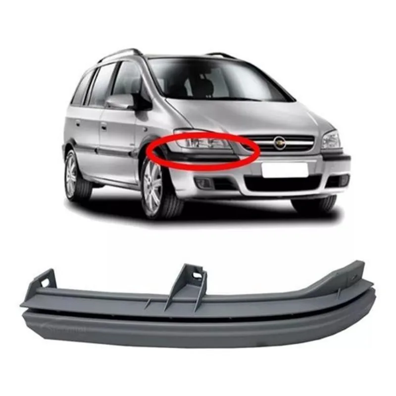 Moldura Inferior Farol Dianteiro Zafira 2001 A 2012 Direito