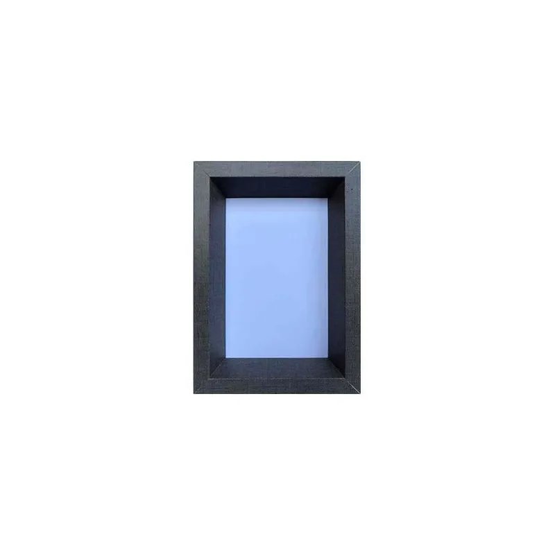 Porta retrato 10x15cm Bevel cinza Infinity
