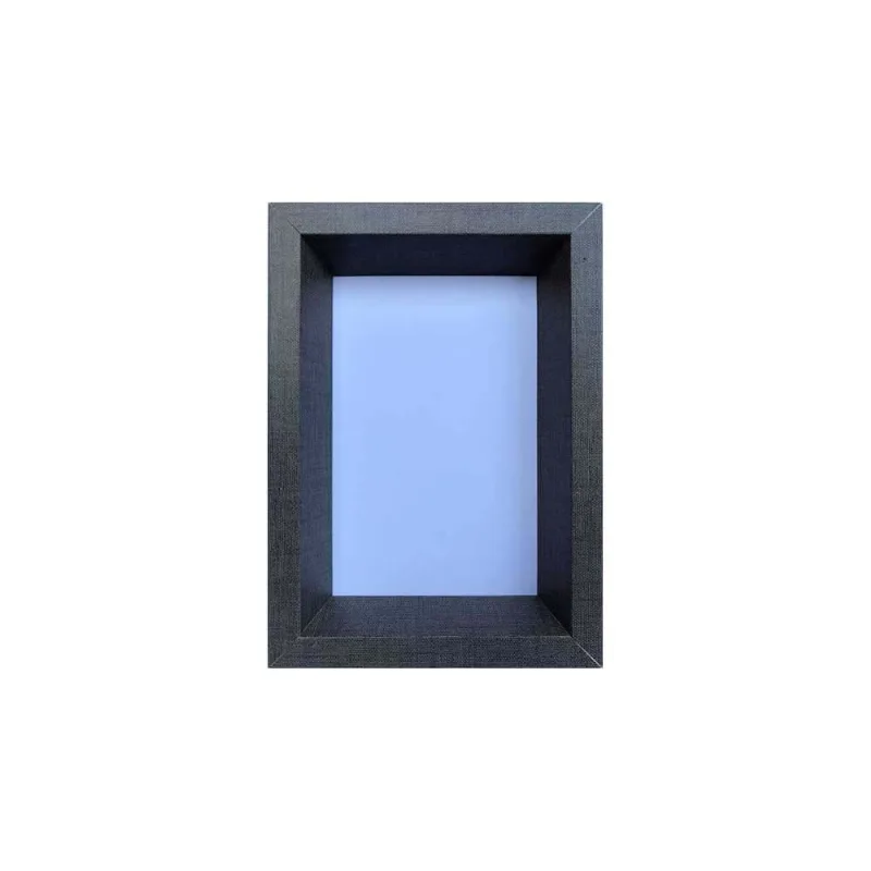 Porta retrato 13x18cm Bevel cinza Infinity