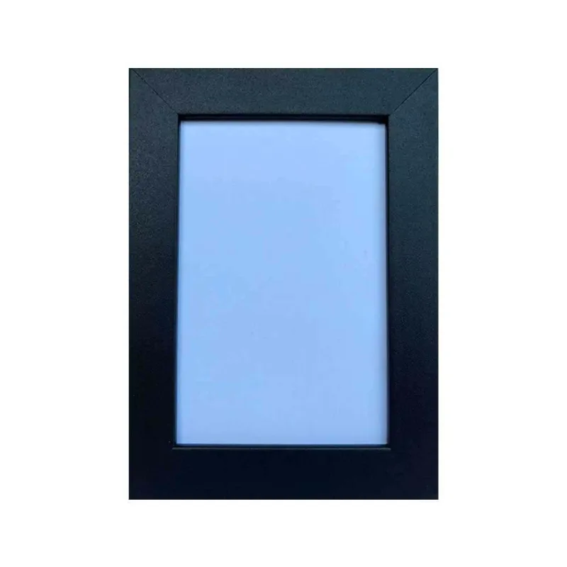 Moldura decorativa lisa 33,5x33,5cm preto Infinity - Infinity