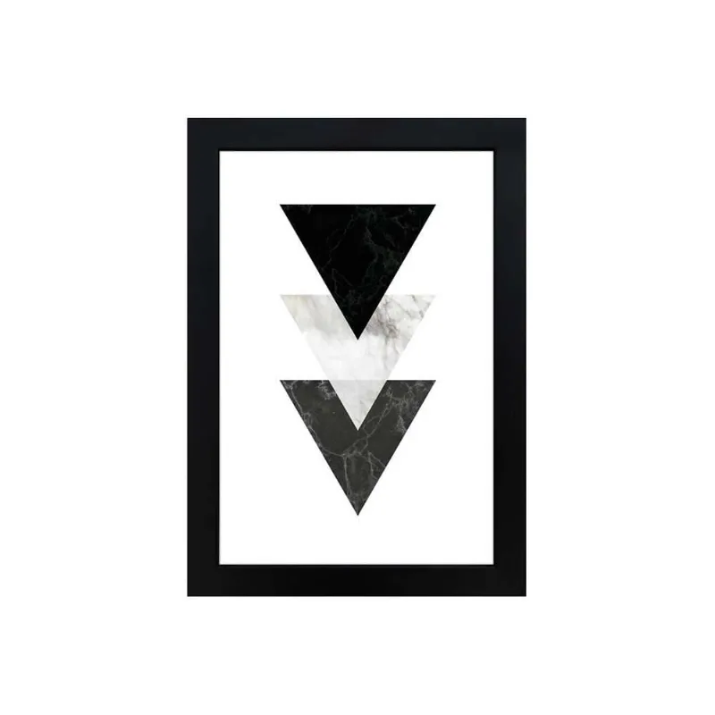 Quadro decorativo Contemporary 23x33cm preto Infinity - Infinity