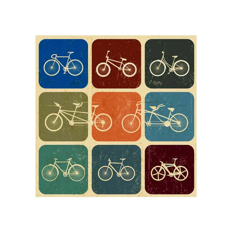 Placa decorativa Bike Colection 20x20cm Infinity - Infinity