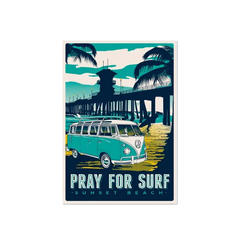 Placa decorativa Surf 20x30cm Infinity - Infinity
