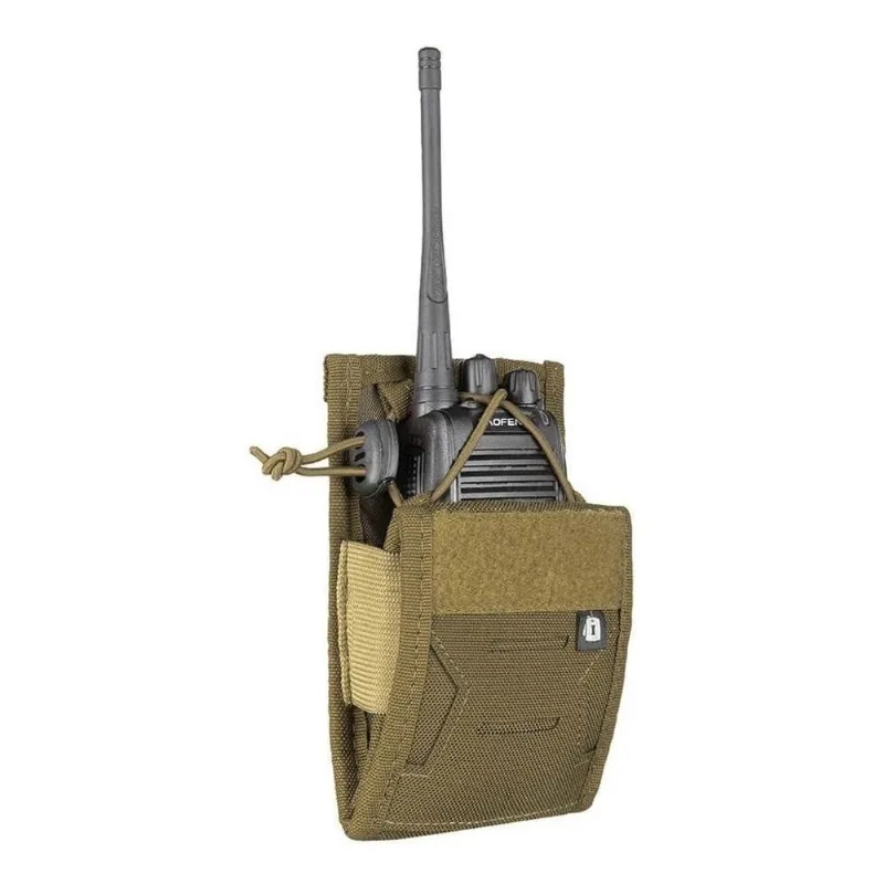 Porta Rádio Ou Celular Invictus Modular Molle : Tan Coyote C
