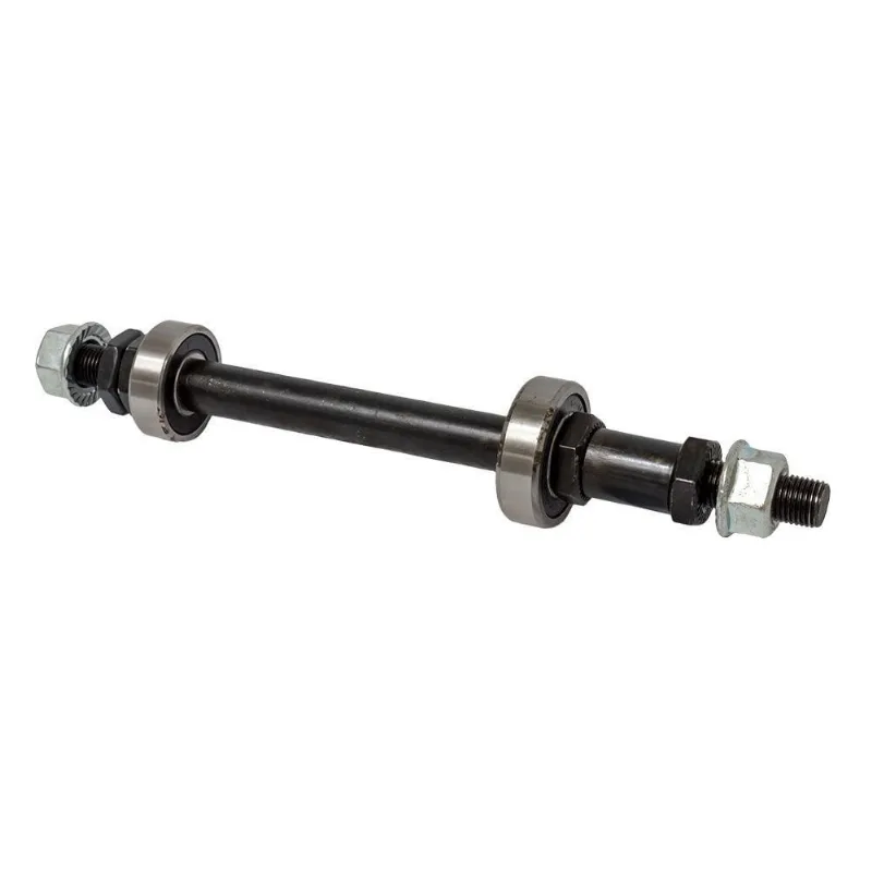 Eixo traseiro 3/8x175mm com 2 rolamento 6000/6200